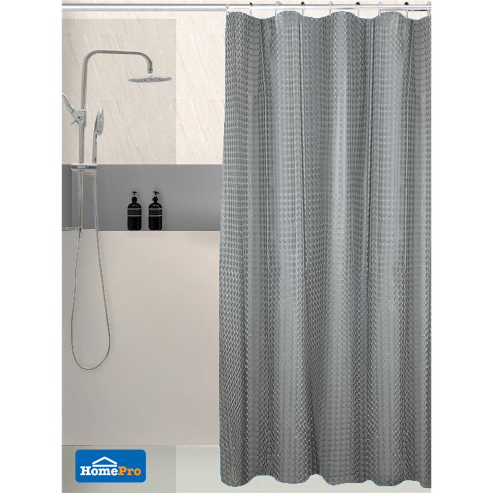 ม่านห้องน้ำ PEVA MOYA PE3003B 180x180 ซม.