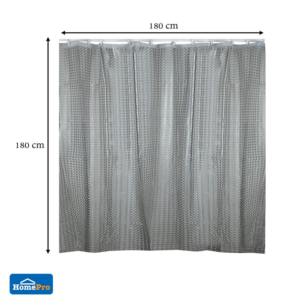 ม่านห้องน้ำ PEVA MOYA PE3003B 180x180 ซม.