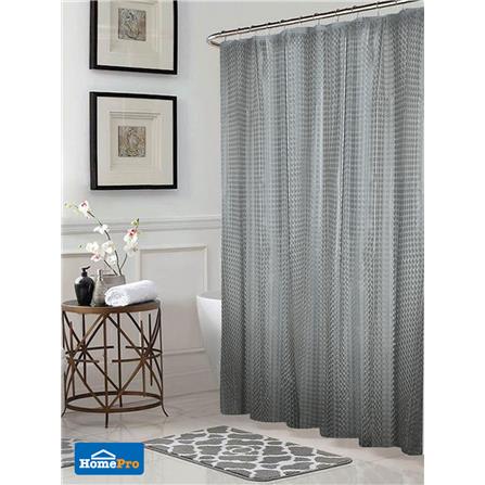 ม่านห้องน้ำ PEVA MOYA PE3003B 180x180 ซม._4