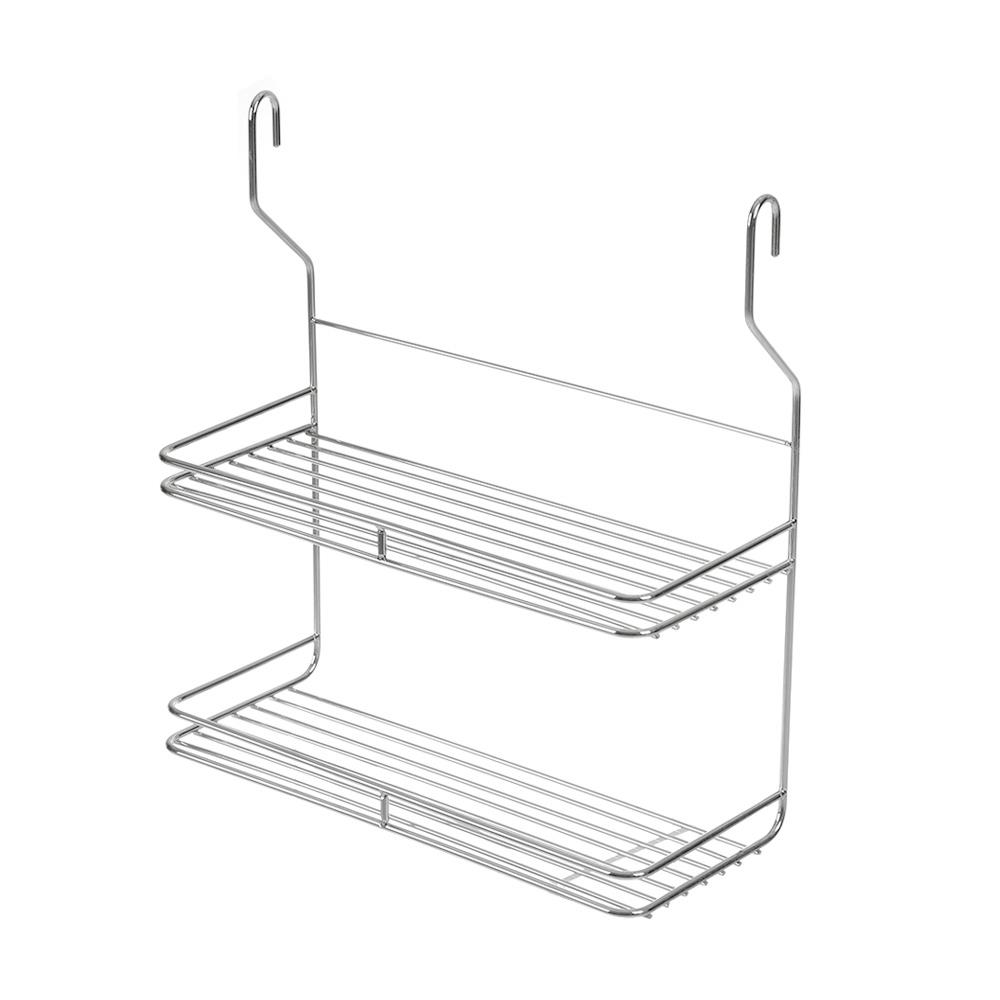 ชั้นแขวนสเตนเลส 2 ชั้นวางแก้ว KECH HWS-B05