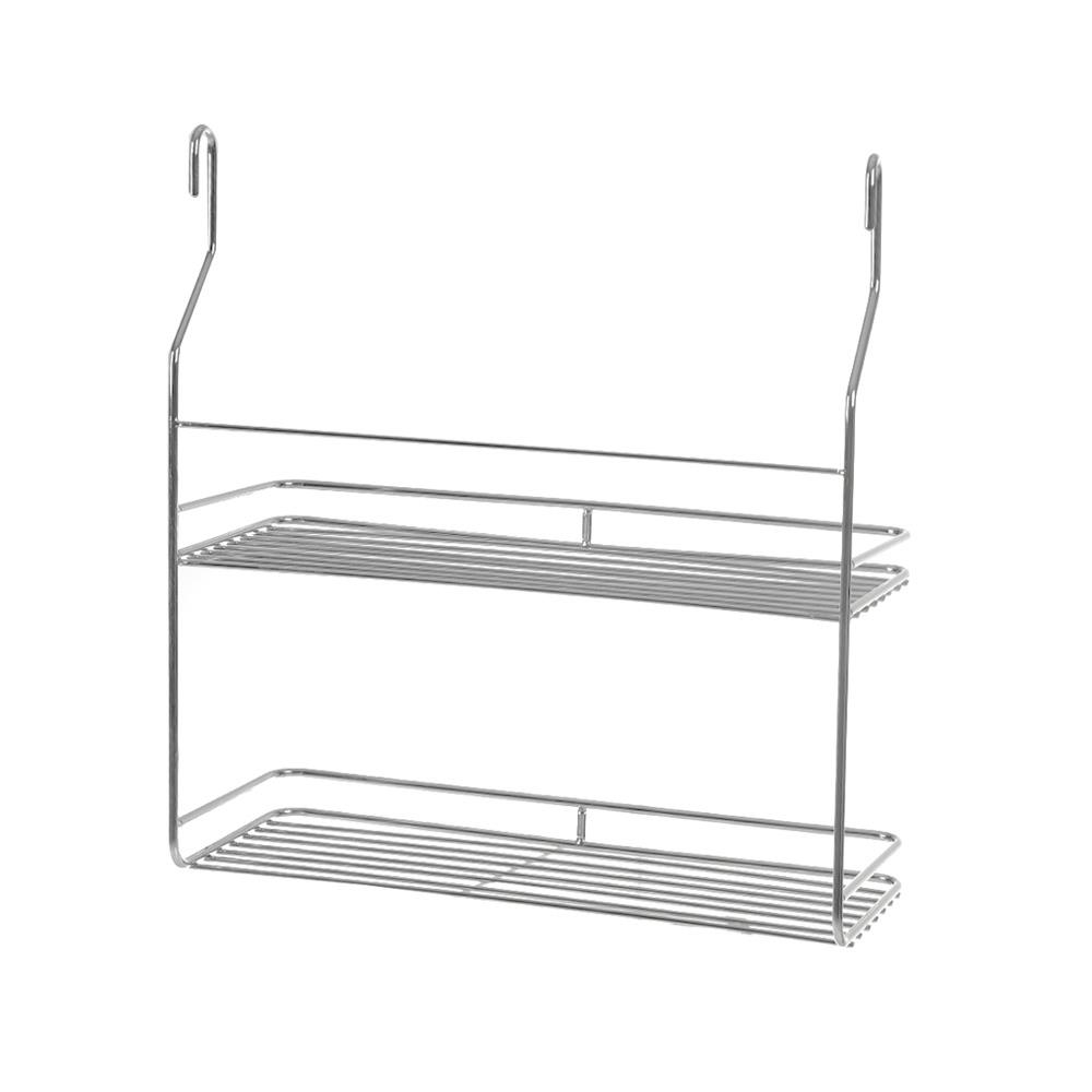 ชั้นแขวนสเตนเลส 2 ชั้นวางแก้ว KECH HWS-B05