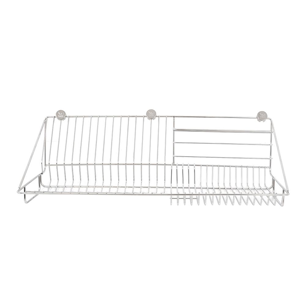 ชั้นคว่ำจานติดผนังสเตนเลส60ซม.KECH#144-A