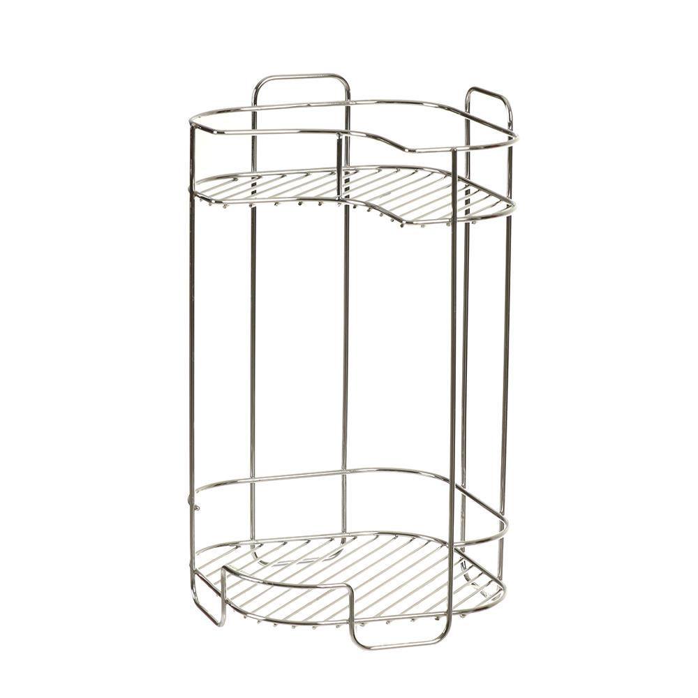 ชั้นเข้ามุมสเตนเลส2ชั้นKECH#HWS147-A