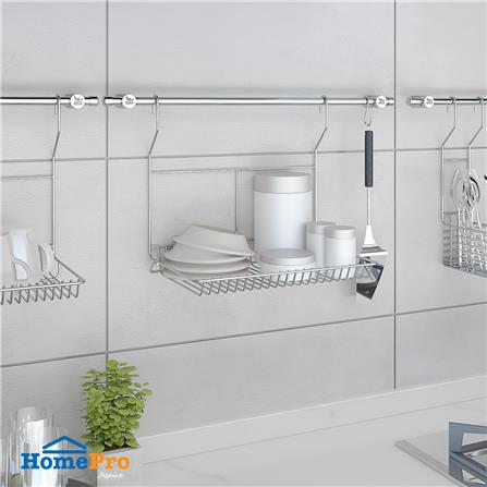 ชั้นแขวนสเตนเลสแบบเรียบ KECH HWS-B04_4