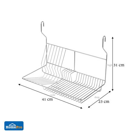 ชั้นแขวนสเตนเลส 1 ชั้น KECH HWS-B02_4