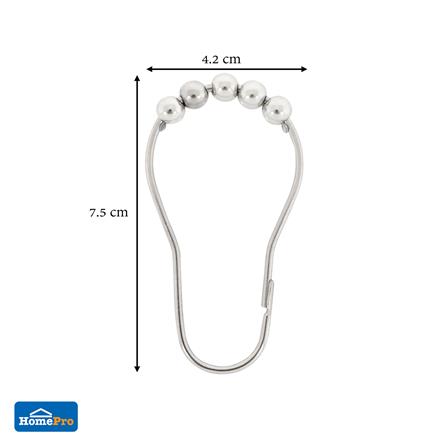 ห่วงม่าน MOYA SH0013E สีโครม_5