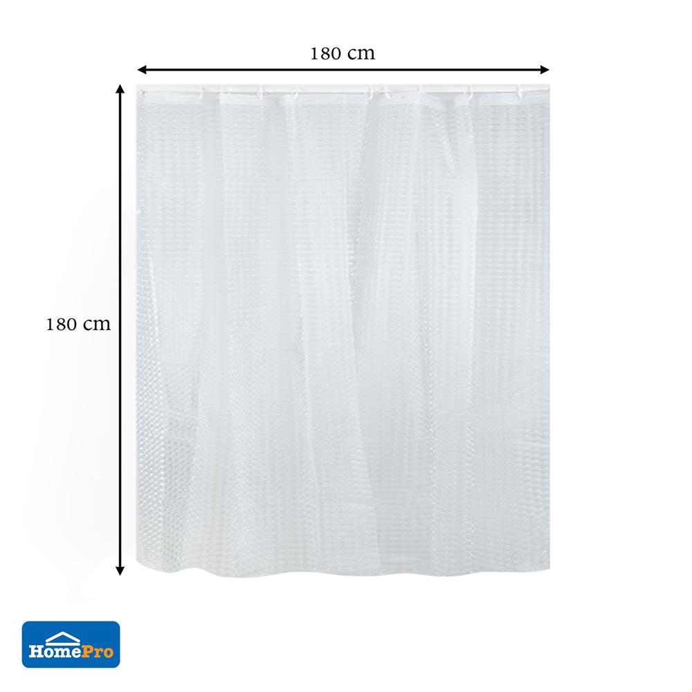 ม่านห้องน้ำ PEVA MOYA PE3003A 180x180ซม.