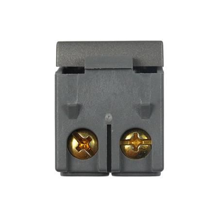 สวิตช์ 2 ทาง HACO TJ-W2711A-2-MSB ขนาด 1 ช่อง สีแม็ทแกร_3