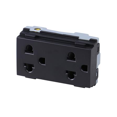 เต้ารับคู่ 3 ขา มีม่านนิรภัย HACO TJ W8416V2-SBL_1