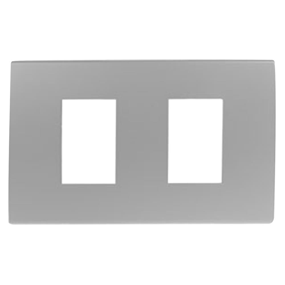 หน้ากาก 2 ช่อง HACO TJ-W1112-MSB สีแม็ทแกร์