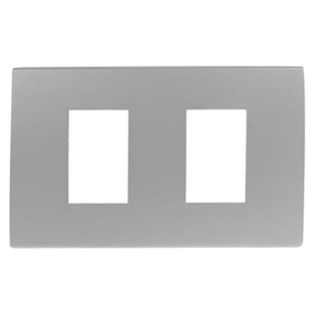 หน้ากาก 2 ช่อง HACO TJ-W1112-MSB สีแม็ทแกร์