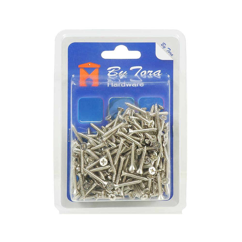 สกรูเกลียวปล่อย TF BY TORA 7X1 นิ้ว 200 ตัว