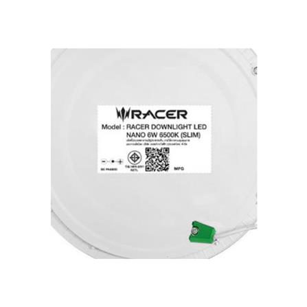 ดาวน์ไลท์ LED RACER NANO-D 4.6 นิ้ว 6 วัตต์ DAYLIGHT สีขาว_6