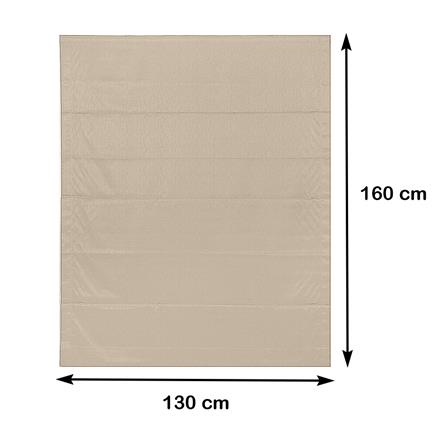 ผ้าม่านพับ HOME LIVING STYLE COCO UV 130x160 ซม. สีเบจ_6