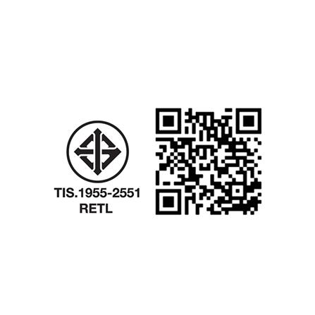 ดาวน์ไลท์ LED RACER NANO-Q 4.6 นิ้ว 6 วัตต์ WARM WHITE สีขาว_7