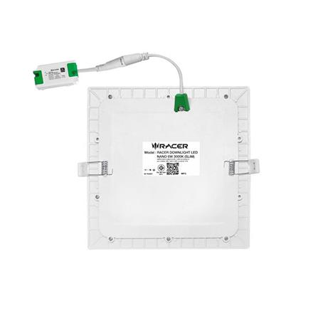 ดาวน์ไลท์ LED RACER NANO-Q 4.6 นิ้ว 6 วัตต์ WARM WHITE สีขาว_2