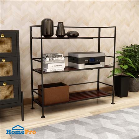 3 TIER SHELVES STACKO SHE04115 64.5X28.5X81.9CM DARK BROWN_2