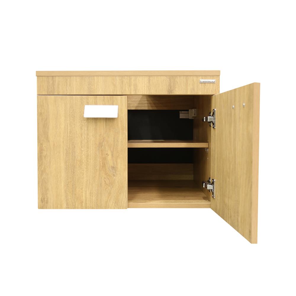 เคาน์เตอร์แขวนผนัง NASCO CS-9101-OK	สีน้ำตาล