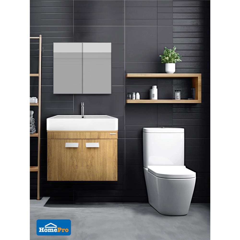 เคาน์เตอร์แขวนผนัง NASCO CS-9101-OK	สีน้ำตาล