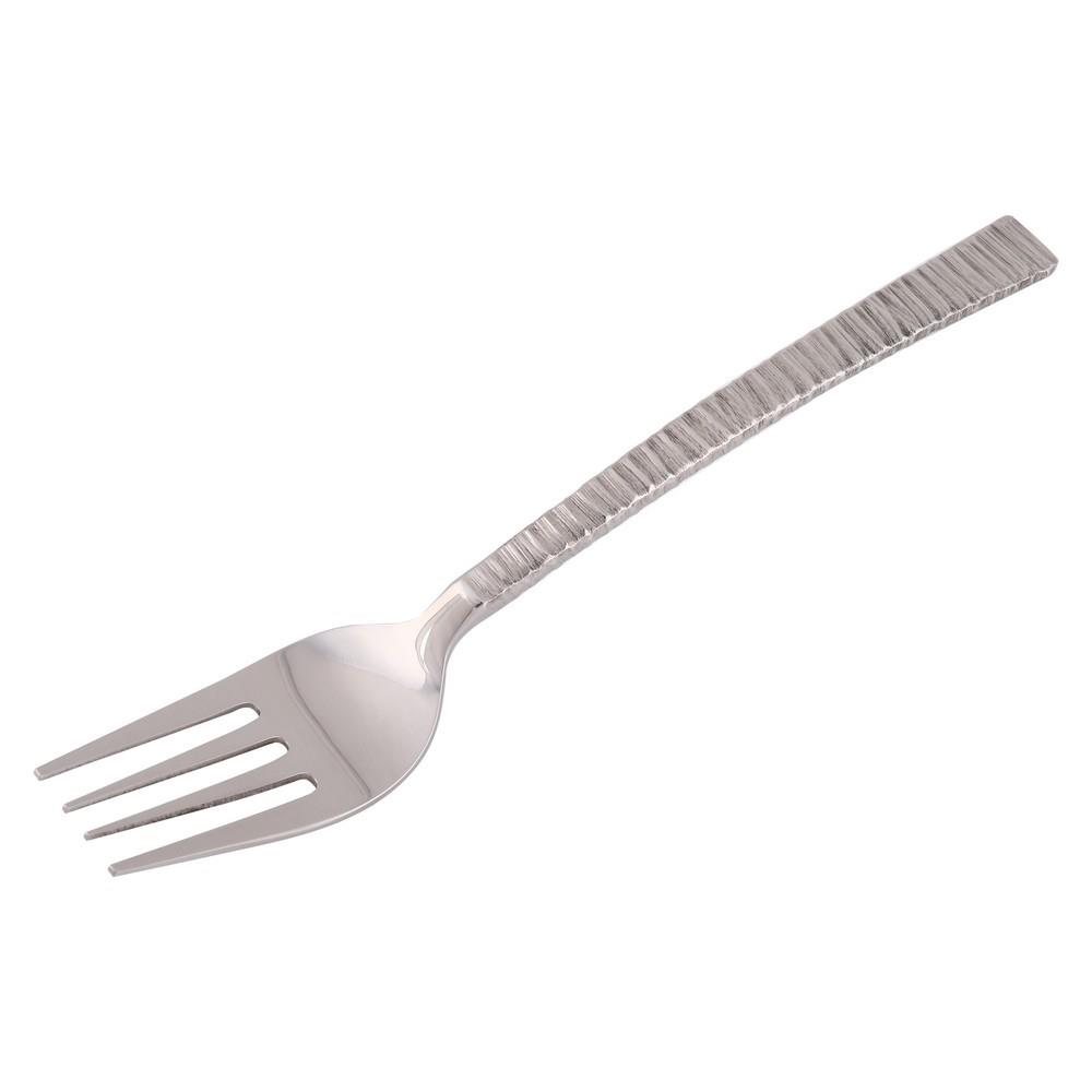 ส้อมคาวสเตนเลส  ลายโพธิ์ทองเงา