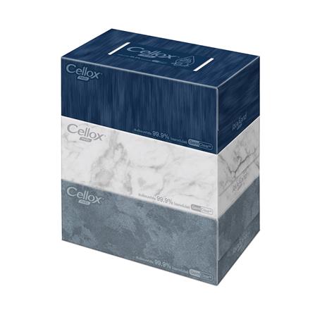 กระดาษเช็ดหน้า CELLOX DECOR 135 แผ่น แพ็ก 3 ชิ้น_0