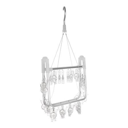 ห่วงตากผ้าอะลูมิเนียมเหลี่ยม 24 กิ๊บ PLIM_1