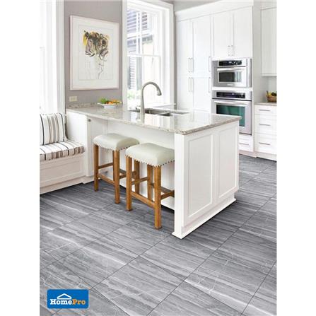 กระเบื้องพื้นพอร์ซเลน  16x16 นิ้ว COTTO ฮาร์โมไนซ์ สโตน เทาอ่อน PM_4