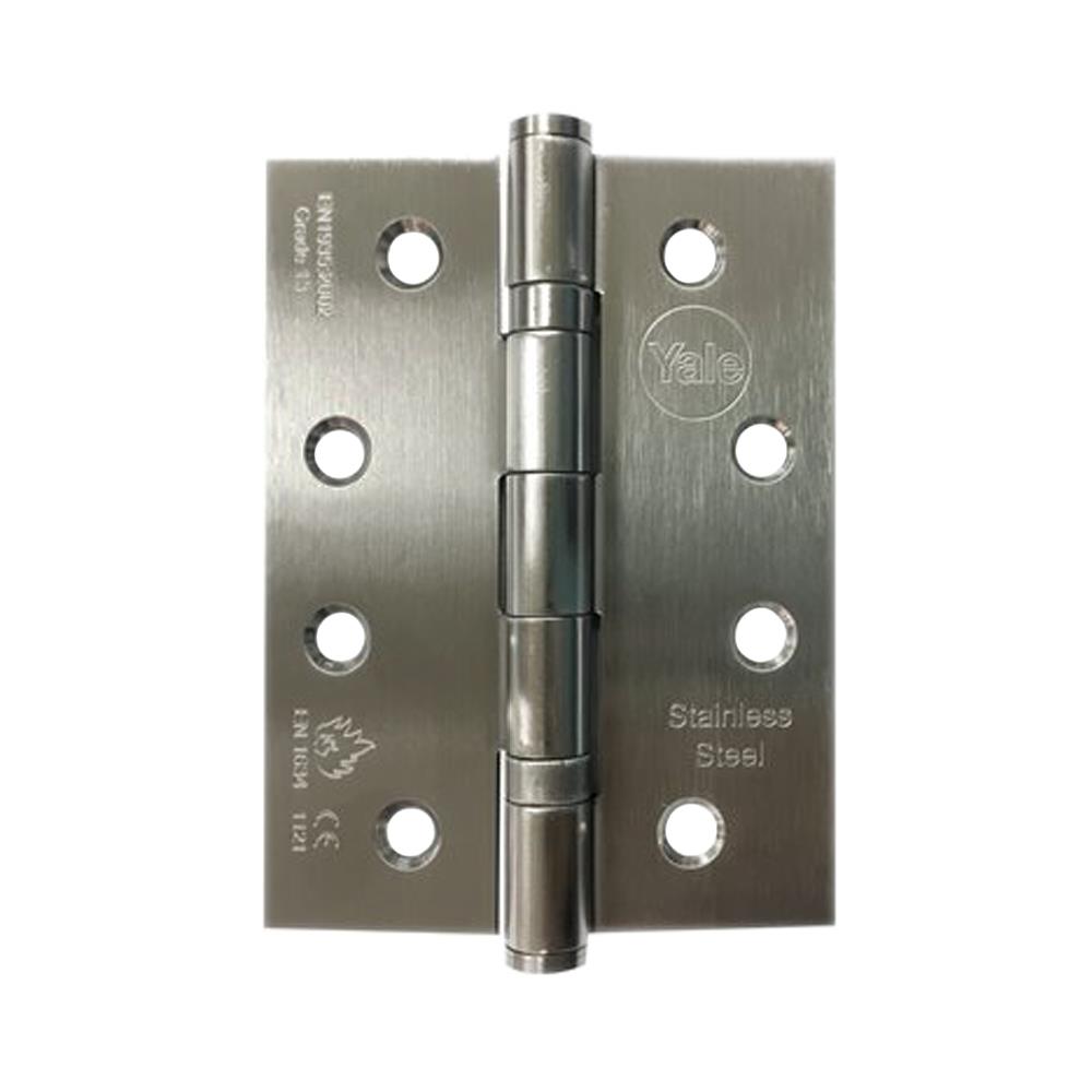 บานพับ 4X3 นิ้ว X 2 มม. YALE HI-SL4320BBP3G2 สีสเตนเลส (แพ็ก 3 ชิ้น)