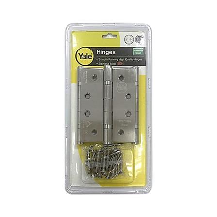 บานพับ 4X3 นิ้ว X 2 มม. YALE HI-SL4320BBP3G2 สีสเตนเลส (แพ็ก 3 ชิ้น)_1