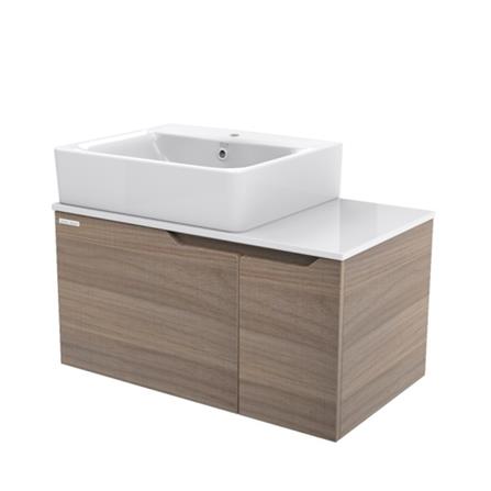 เคาน์เตอร์แขวนผนัง AMERICAN STANDARD CLBF800-CBAF สีน้ำตาล