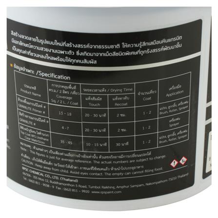 สีเท็กเจอร์ RPS GRANILITE BG GN-912 (BOXSET) 2 ลิตร_2