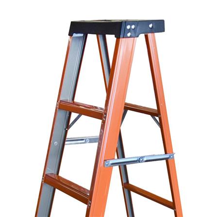 บันไดทรง A เคลือบสีแบบมีถาด SANKI 7 ขั้น_1