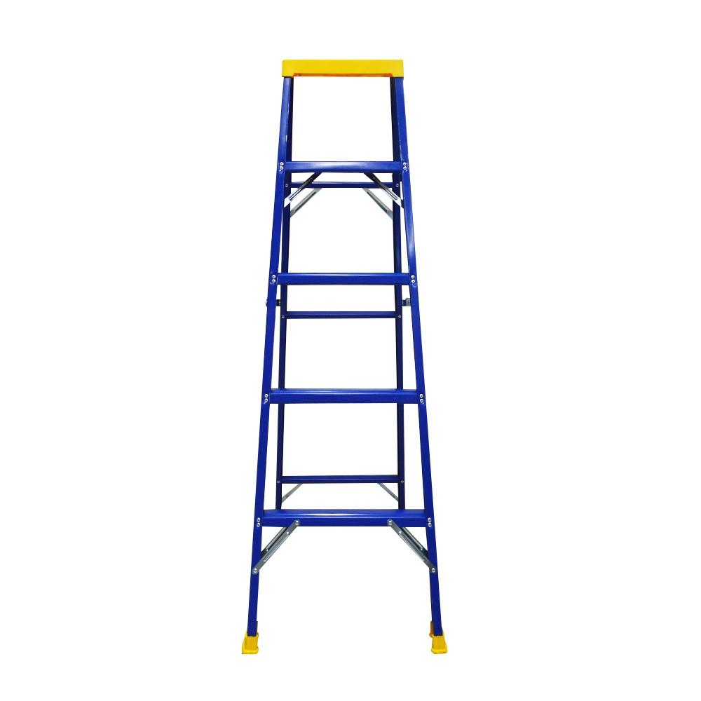 บันไดเคลือบสีแบบมีถาด SANKI 5 ขั้น