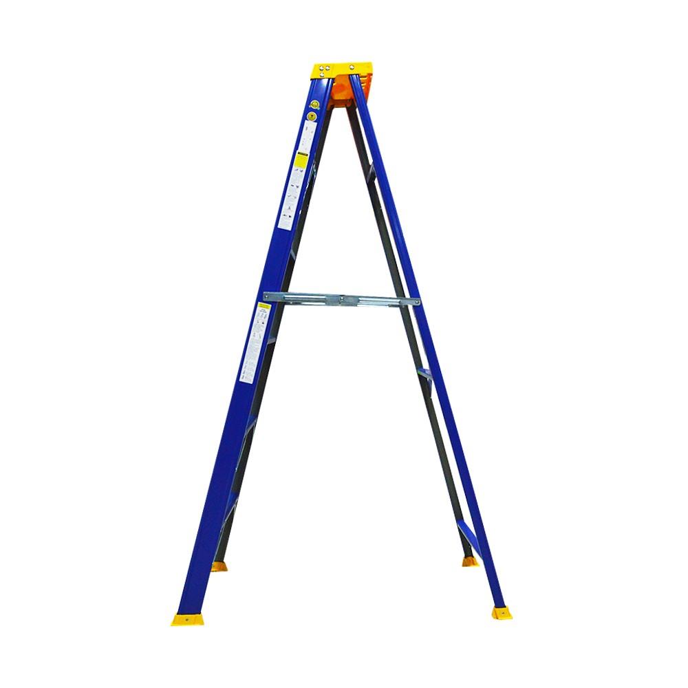 บันไดเคลือบสีแบบมีถาด SANKI 6 ขั้น