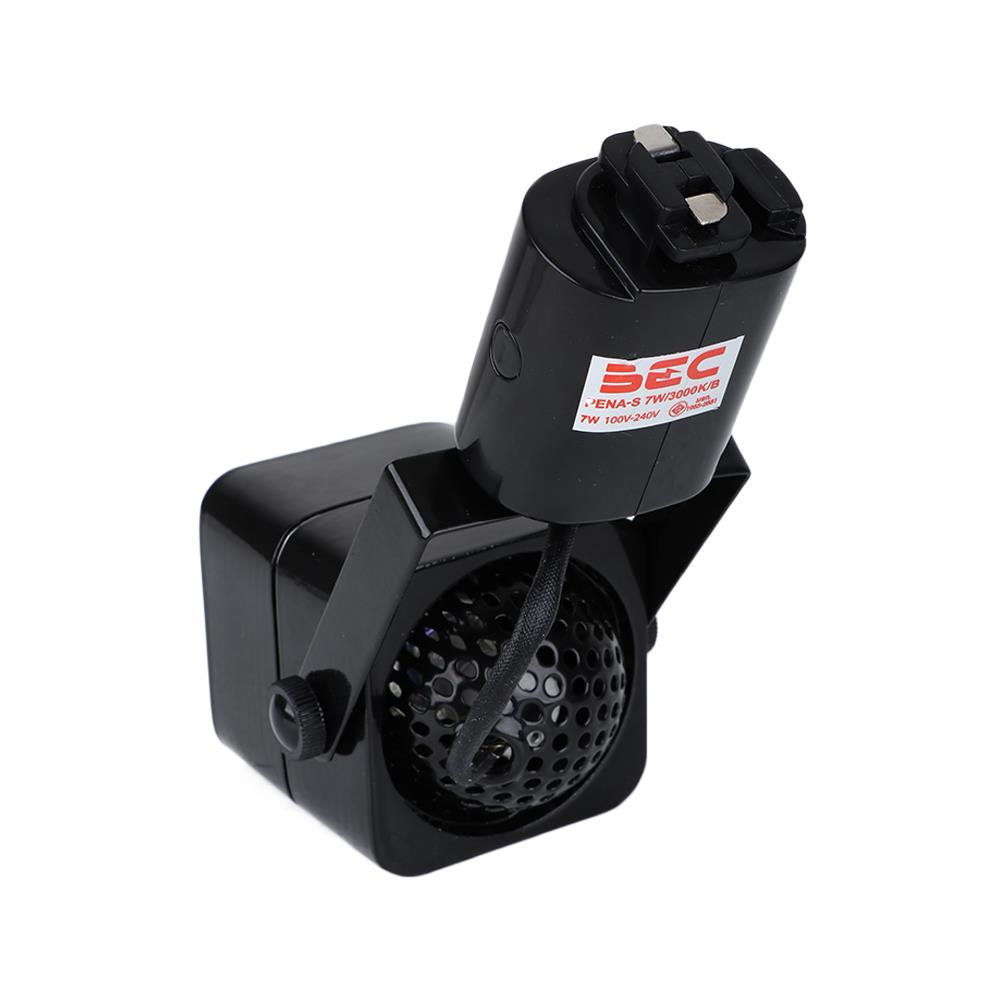 แทรคไลท์ LED BEC PENA-S 7 วัตต์ WARM WHITE สีดำ