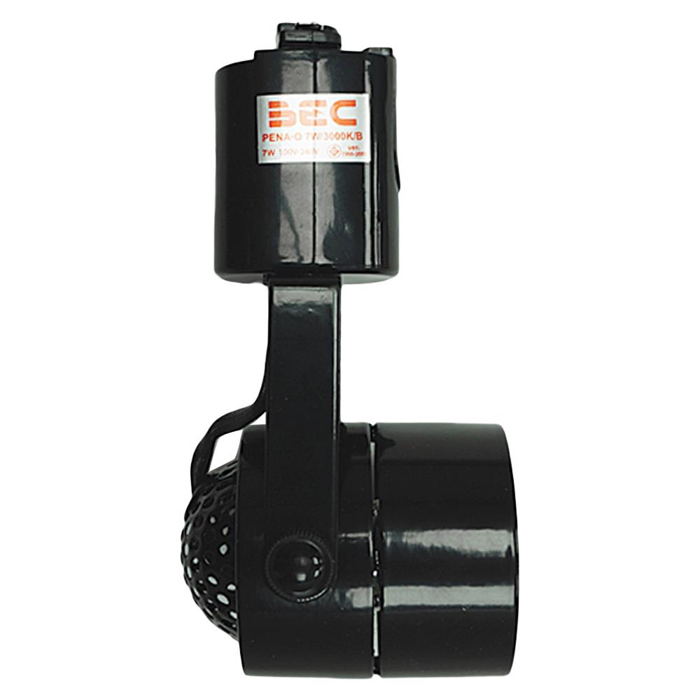 แทรคไลท์ LED BEC PENA-O 7 วัตต์ WARM WHITE สีดำ