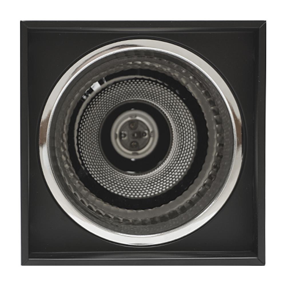 ดาวน์ไลท์ SS50/BLACK BEC โลหะ 6" เหลี่ยม สีดำ