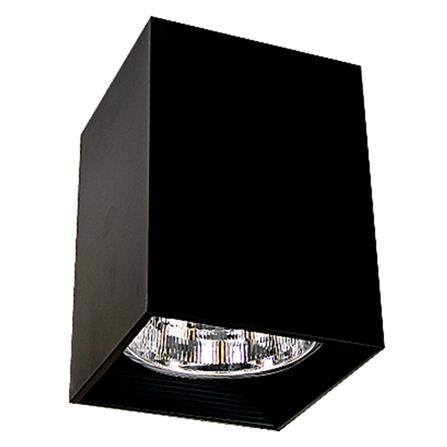 ดาวน์ไลท์ SS50/BLACK BEC โลหะ 6" เหลี่ยม สีดำ