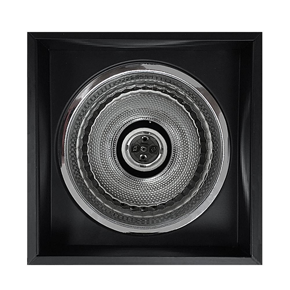 ดาวน์ไลท์ BEC SS40/BLACK โลหะ 4" เหลี่ยม สีดำ