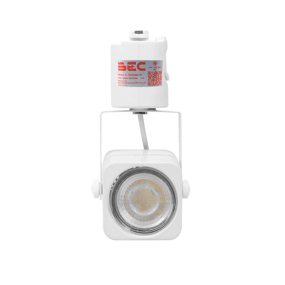 แทรคไลท์ LED BEC PENA-S 7 วัตต์ WARM WHITE สีขาว
