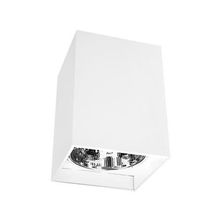 ดาวน์ไลท์ BEC SS50/WHITE เหล็ก สีขาว 6" เหลี่ยม