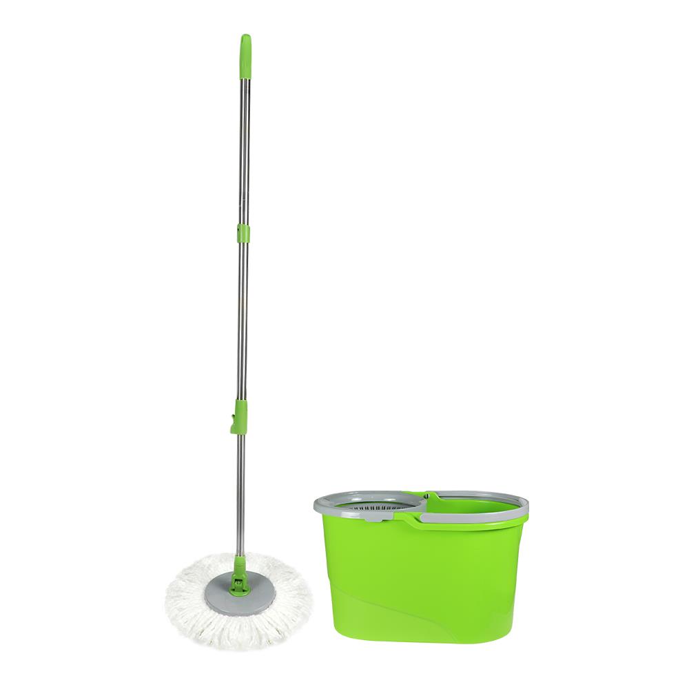 ชุดอุปกรณ์ถังปั่นพร้อมไม้ม็อบ SCOTCH-BRITE DUO WASH สีเขียว