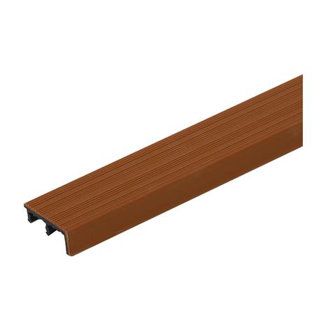 จมูกบันได PVC จระเข้ พลัส ไมโครแบน 2 ม. อิฐดินเผา