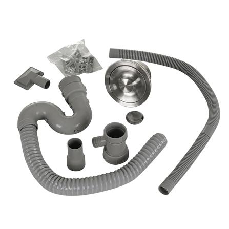 ซิงค์ฝัง 1หลุม 1ที่พัก TECNOSTAR 1050 สเตนเลส_3