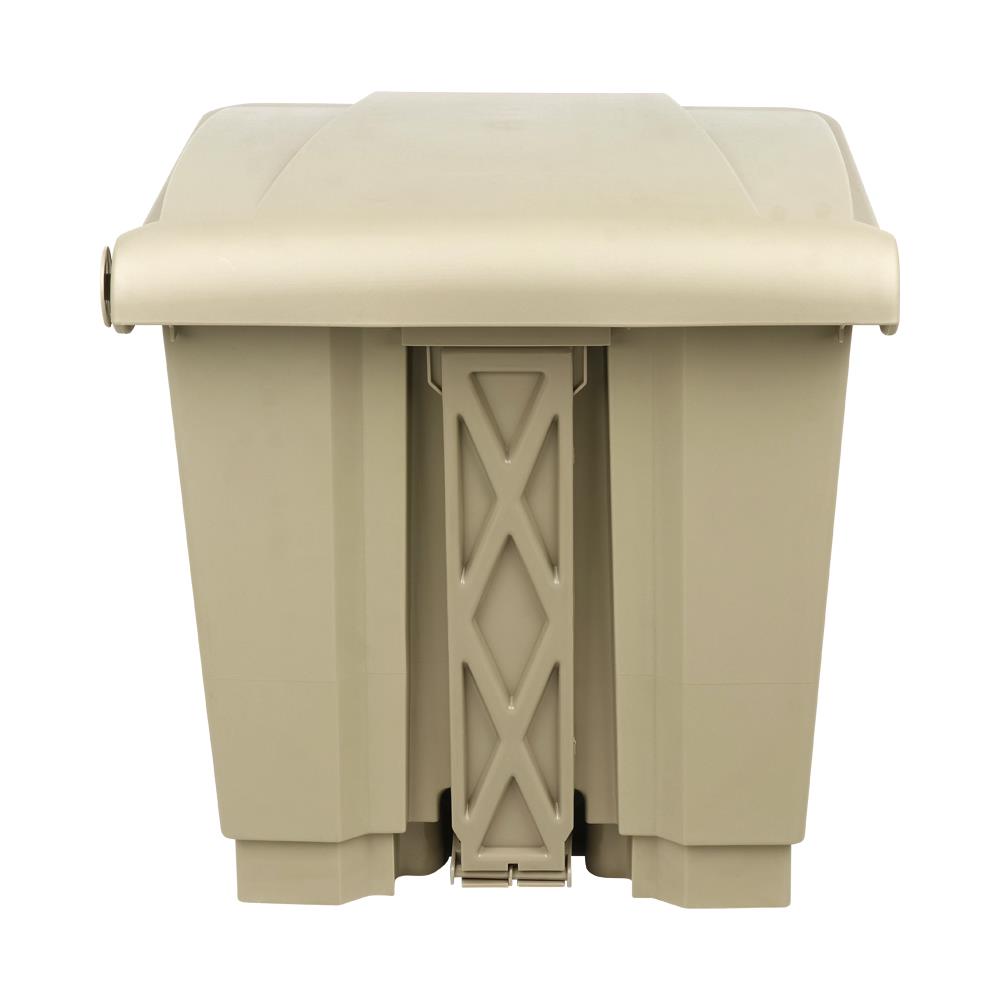 SQUARE DUSTBIN PEDAL ACCO V018051 30L GREY