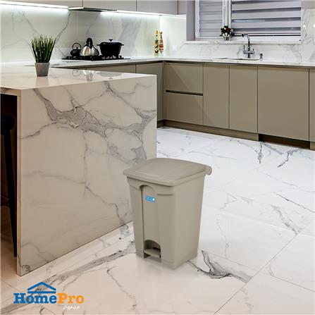 ถังขยะเหยียบเหลี่ยม ACCO V018051 ขนาด 45L สีเทา_7