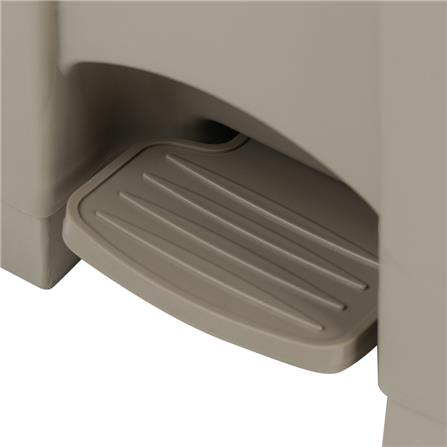 ถังขยะเหยียบเหลี่ยม ACCO V018051 ขนาด 45L สีเทา_5