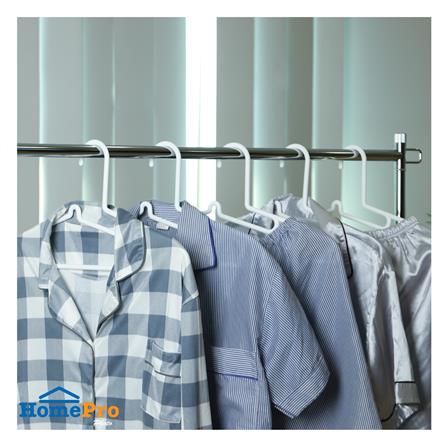 ไม้แขวนเสื้อ H-055 ขาว PLIM (1x5)_3