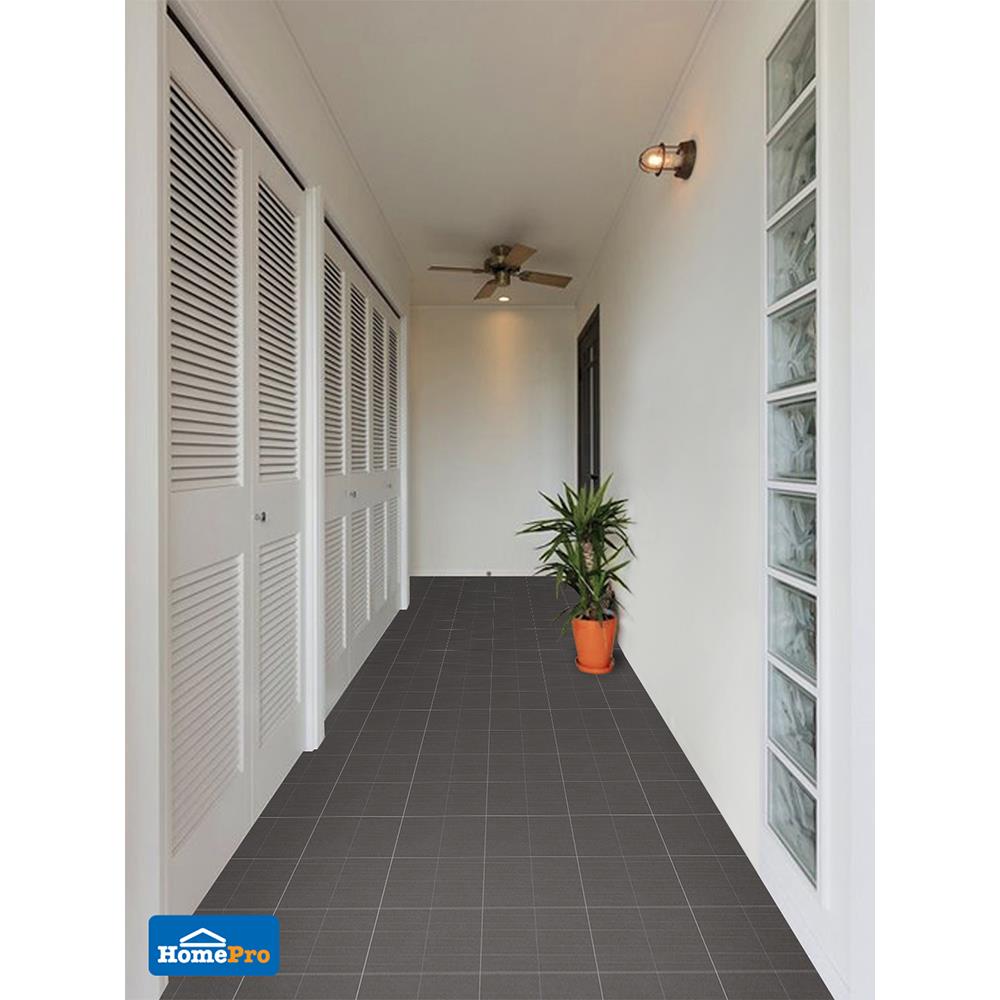 กระเบื้องพื้น 12x12 นิ้ว DURAGRES นิวออร์ลีนส์ ดำ A