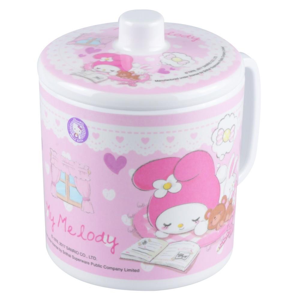 ถ้วยหูมีฝา SUPERWARE MY MELODY SWEET DREAM 4 นิ้ว